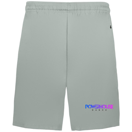 Power House Dance Badger Adult B-Core 7 Inch Short with Pockets