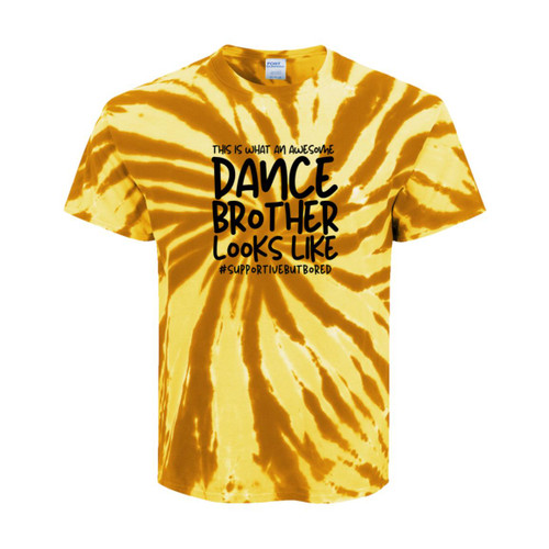 This Is What A Supportive Dance Brother Looks Like Youth Tie-Dye Tee