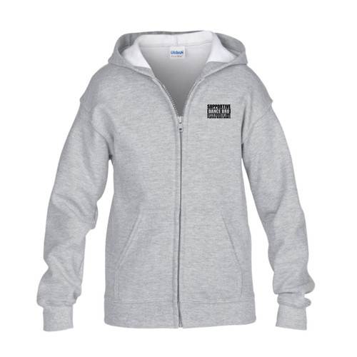 Supportive Dance bro Youth Heavy Blend Full Zip Hoodie