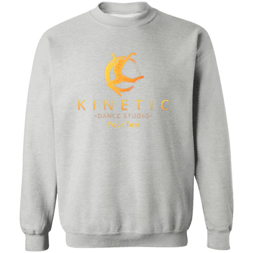 Personalized Kinetic Dance Studio Gildan Crewneck Pullover Sweatshirt