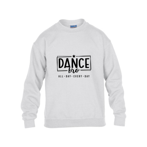Dance Bro Youth Heavy Blend Fleece Crew