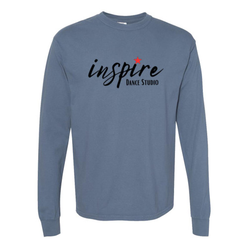 Inspire Dance Studio Comfort Colors Adult Heavyweight Long Sleeve Tee