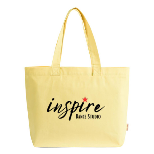 Inspire Dance Studio Comfort Colors Everyday Zip Tote