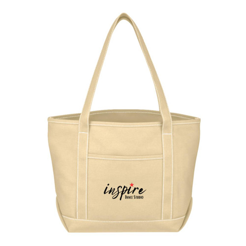 Inspire Dance Studio HIT Medium Cotton Canvas Yacht Tote Bag