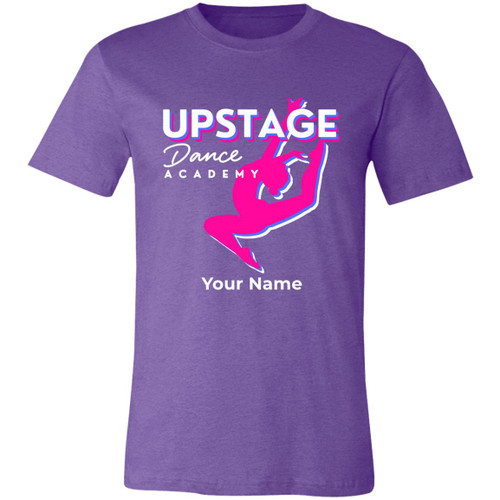 UpStage Personalized Bella + Canvas Unisex Jersey Short-Sleeve T-Shirt