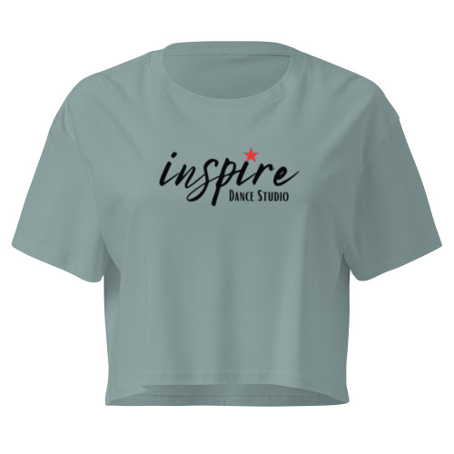 Inspire Dance Studio Ladies Flowy Cropped Tee