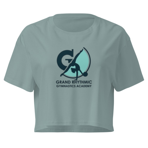 Grand Rhythmic Gymnastics Academy Ladies Flowy Cropped Tee