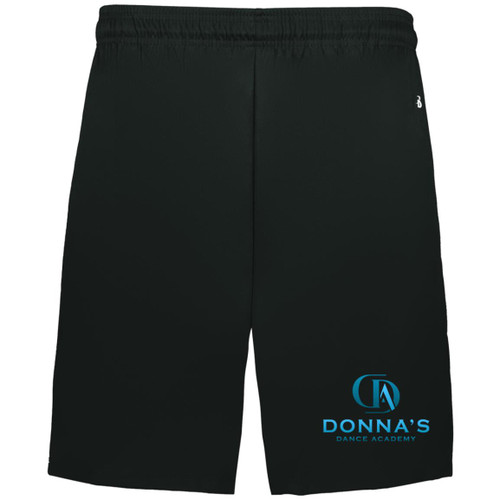 Donna’s Dance Academy Badger Adult B-Core 7 Inch Short with Pockets
