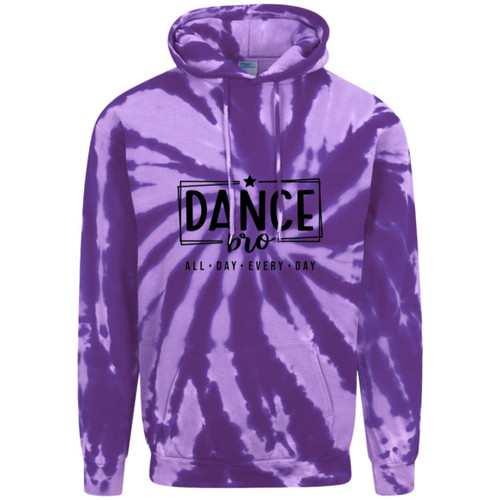 Dance Bro Adult Tie-Dye Pullover Hoodie