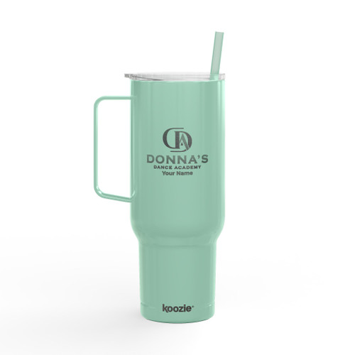 Personalized Donna’s Dance Academy 40oz Engraved Insulated Tumbler with Lid 