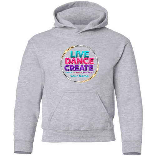 Personalized Live Dance Create Gildan Youth Pullover Hoodie