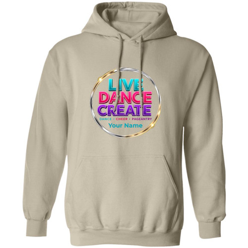 Personalized Live Dance Create Gildan Pullover Hoodie