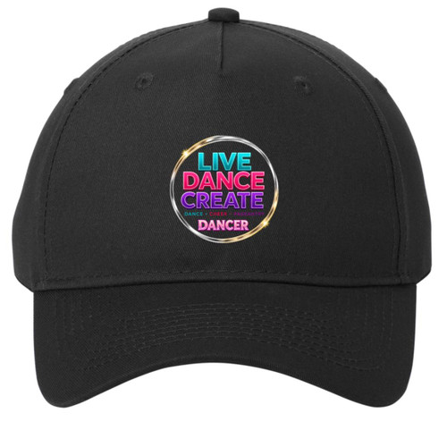 Live Dance Create Dancer Port & Co 5-Panel Twill Cap