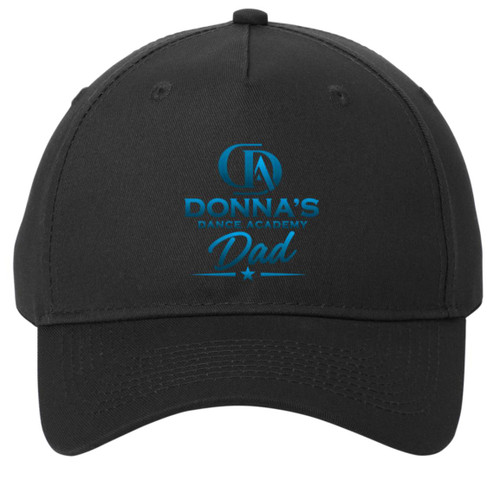 Donnas Dance Dad 2 Port & Co 5-Panel Twill Cap