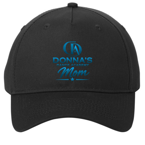 Donnas Dance Mom 1 Port & Co 5-Panel Twill Cap