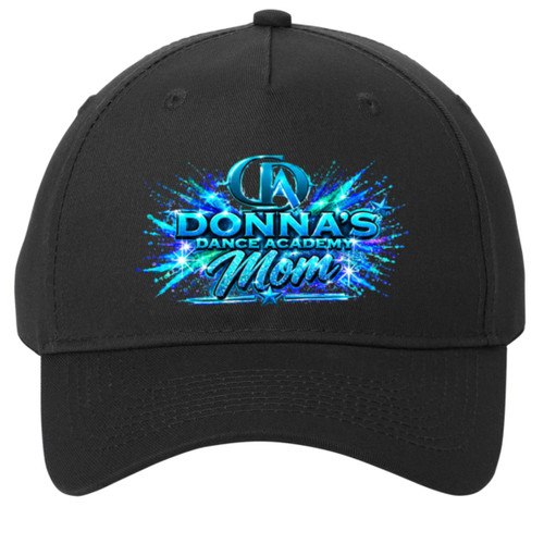 Donnas Dance Mom Port & Co 5-Panel Twill Cap