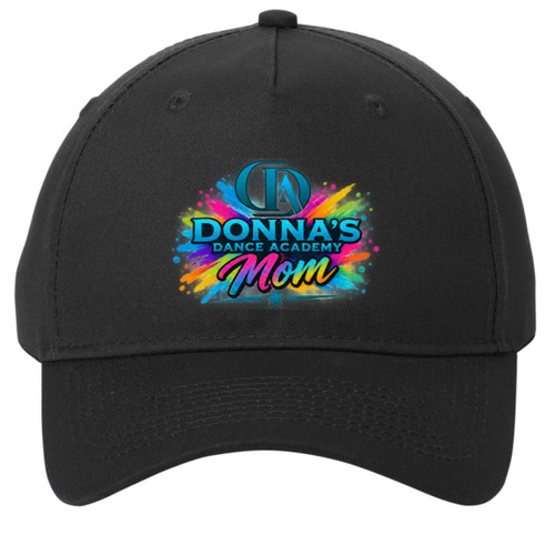 Donnas Dance Mom 2 Port & Co 5-Panel Twill Cap