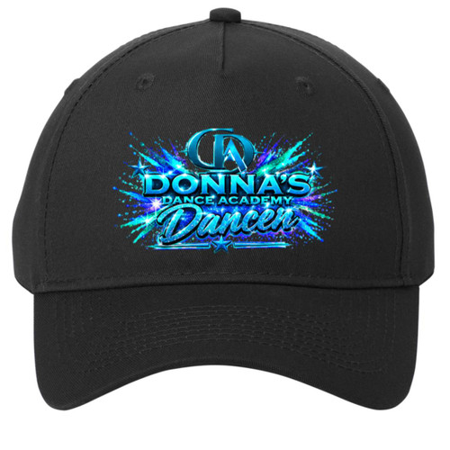 Donnas Dancer Port & Co 5-Panel Twill Cap