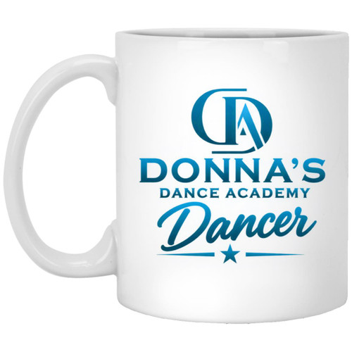 Donnas Dancer 1 11oz White Mug