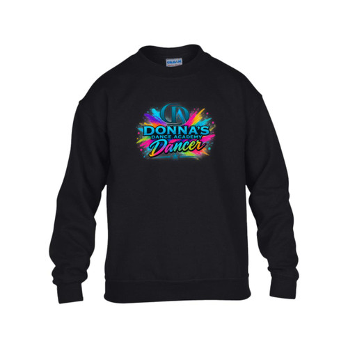 Donnas Dancer 2 Gildan Kids Heavy Blend Fleece Crew