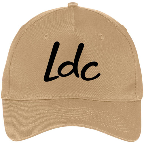 LDC Port & Co 5-Panel Twill Cap
