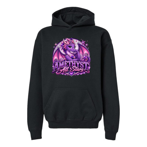 LDC Amethyst All Stars Gildan Kids Midweight Fleece Hoodie