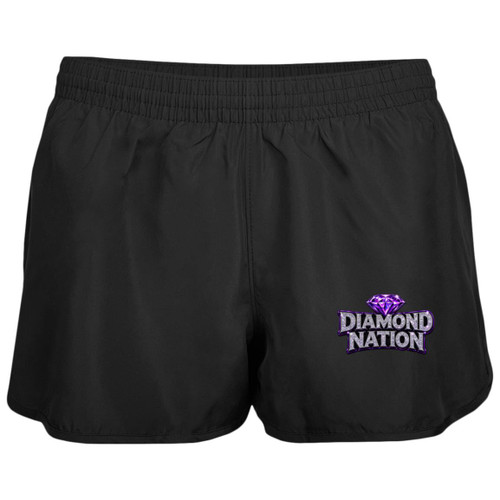 LDC Diamond Nation Augusta Ladies Wayfarer Running Shorts
