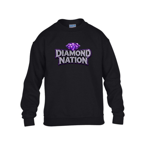 LDC Diamond Nation Gildan Kids Heavy Blend Fleece Crew