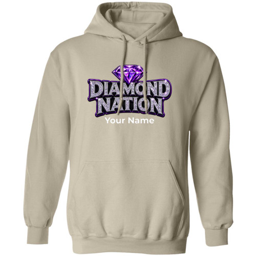 LDC Diamond Nation Personalized Gildan Pullover Hoodie