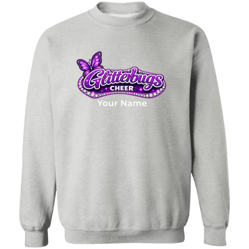 LDC Glitterbugs Personalized Gildan Crewneck Pullover Sweatshirt