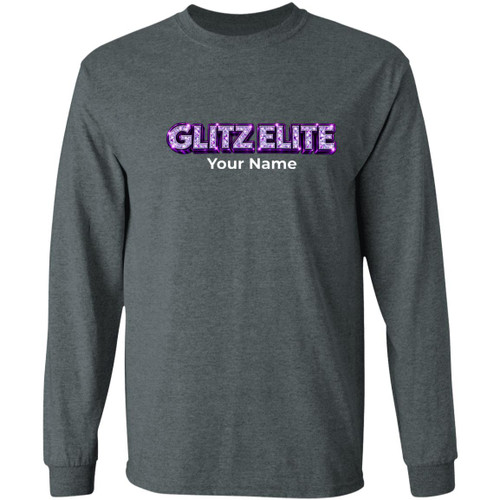 LDC Glitz Elite Personalized Gildan LS T-Shirt 5.3 oz.