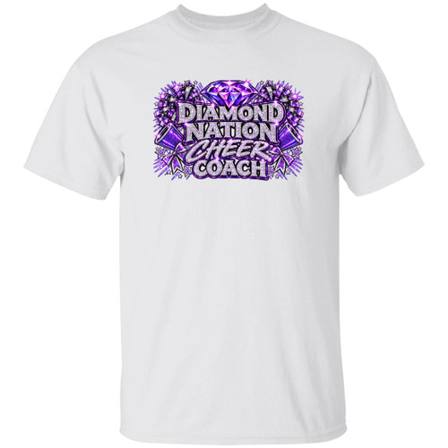 LCD Diamond Nation Cheer Coach Gildan 5.3 oz. T-Shirt
