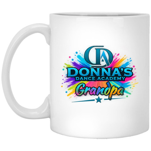 Donnas Dance Grandpa 2 11oz White Mug
