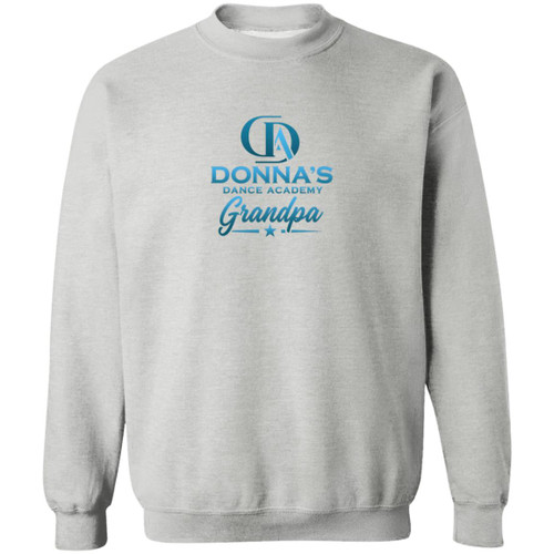 Donnas Dance Grandpa 1 Gildan Crewneck Pullover Sweatshirt