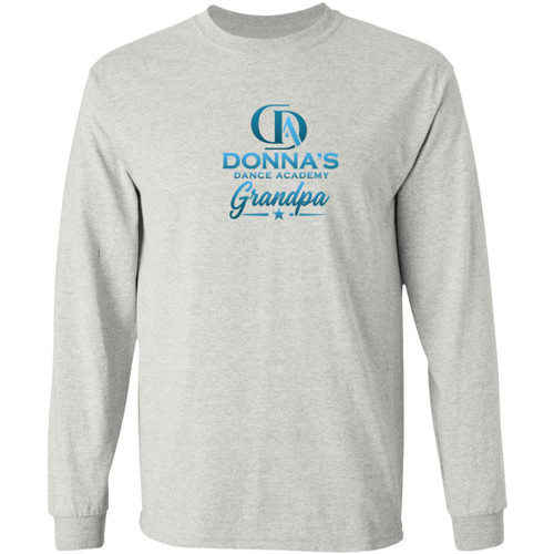 Donnas Dance Grandpa 1 Gildan LS T-Shirt 5.3 oz.