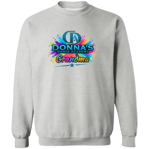 Donnas Dance Grandma 2 Gildan Crewneck Pullover Sweatshirt