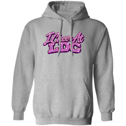 LDC Amethyst I Cheer at LDC Gildan Pullover Hoodie