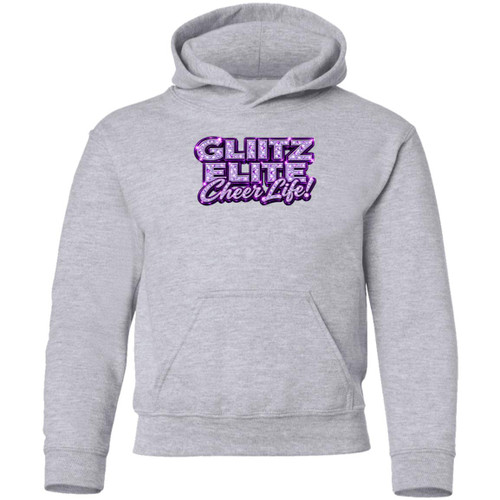 LDC Glitz Elite Cheeer Life! Gildan Youth Pullover Hoodie