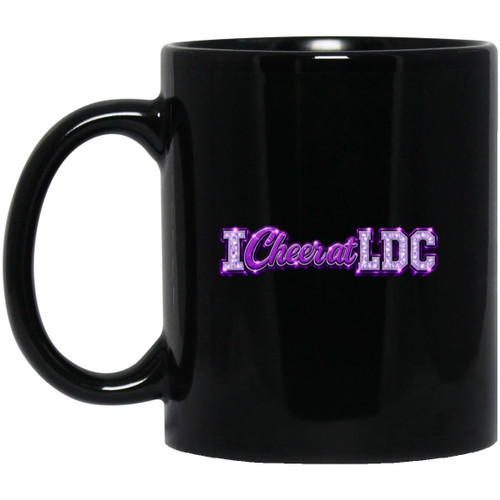 LDC Glitz Elite I Cheer at LDC 11oz Black Mug