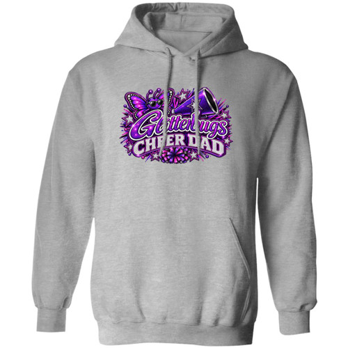 LDC Glitterbugs Cheer Dad 1 Gildan Pullover Hoodie