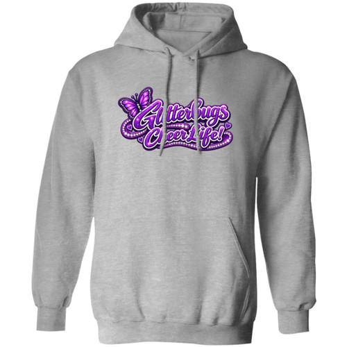 LDC Glitterbugs Cheer Life! Gildan Pullover Hoodie