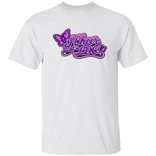 LDC Glitterbugs I Cheer at LDC Gildan Youth 5.3 oz 100% Cotton T-Shirt