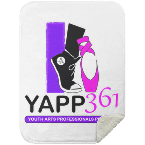 YAPP361 MSHS Premium Sherpa Blanket 30x40