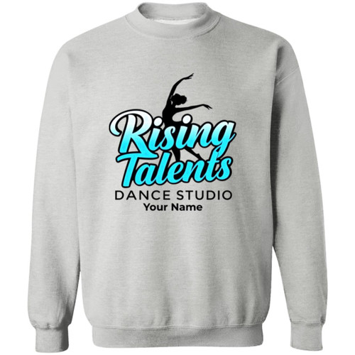 Rising Talents Dance Studio Personalized Gildan Crewneck Pullover Sweatshirt