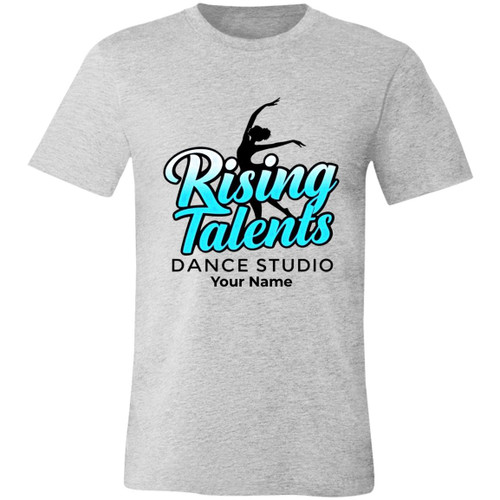 Rising Talents Dance Studio Personalized Bella + Canvas Unisex Jersey Short-Sleeve T-Shirt