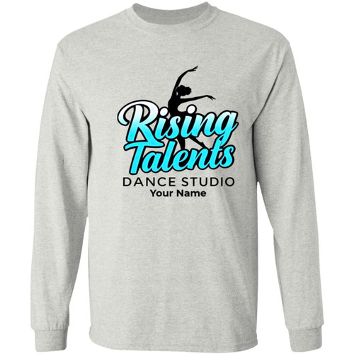 Rising Talents Dance Studio Personalized Gildan LS T-Shirt 5.3 oz.