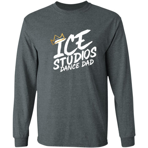 Ice Studio Dance Dad Gildan LS T-Shirt 5.3 oz.