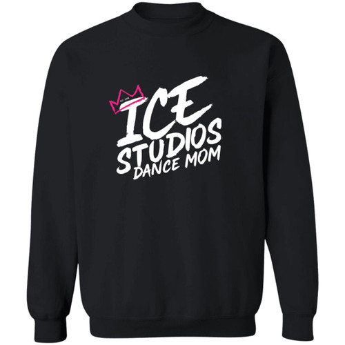 Ice Studio Dance Mom Gildan Crewneck Pullover Sweatshirt