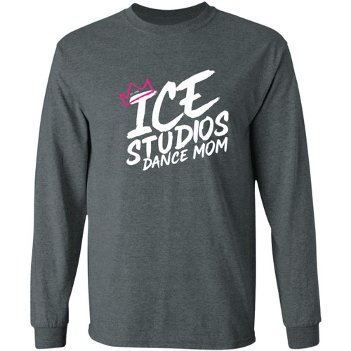Ice Studio Dance Mom Gildan LS T-Shirt 5.3 oz.