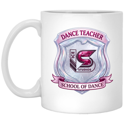 ICE Studio Dance teacher 2 11oz White Mug